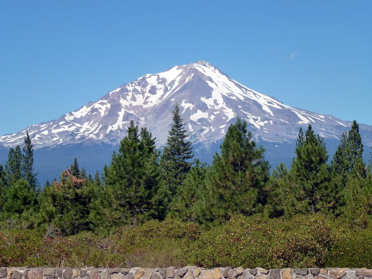 Mount Shasta from Highway 89