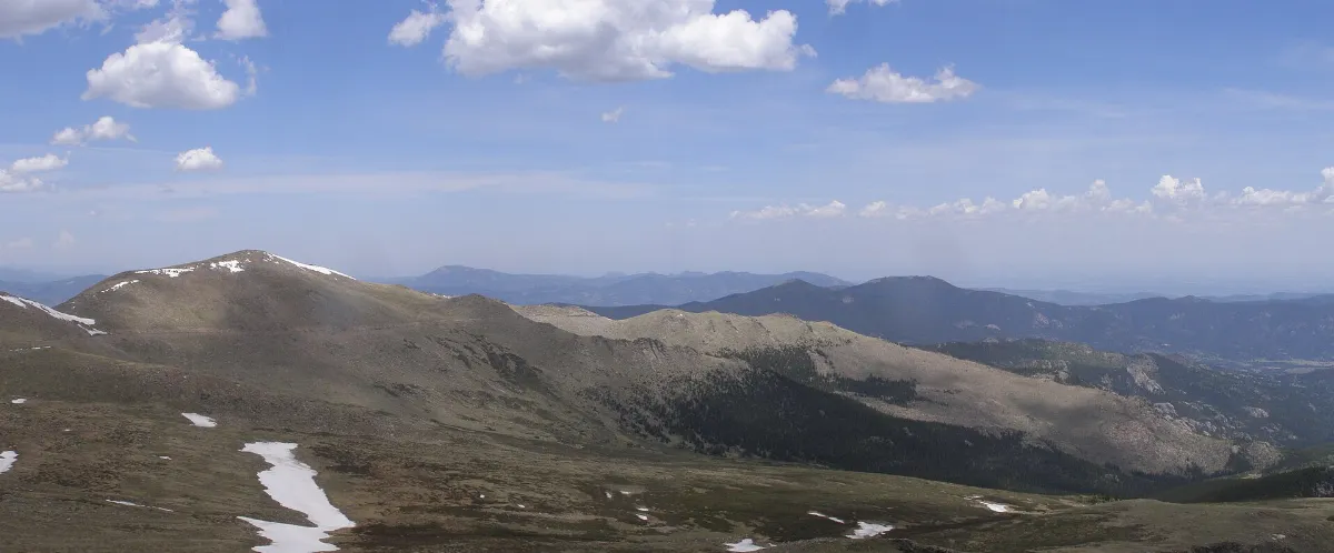 Rogers Peak (13391) panorama