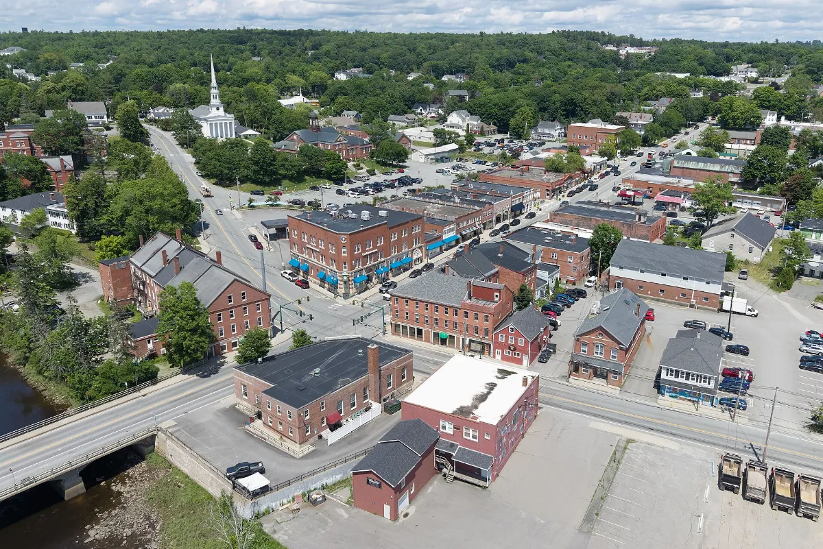 Ellsworth, Maine downtown