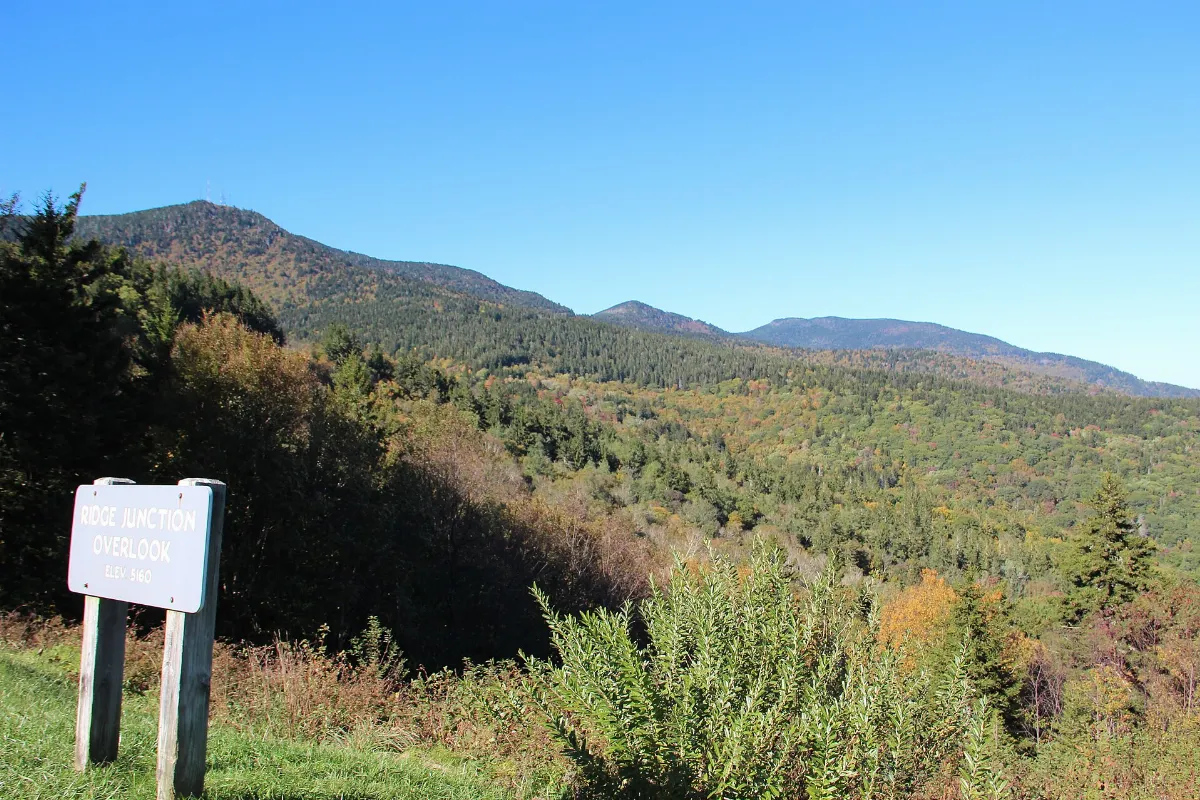 Ridge Junction Overlook, October 2016