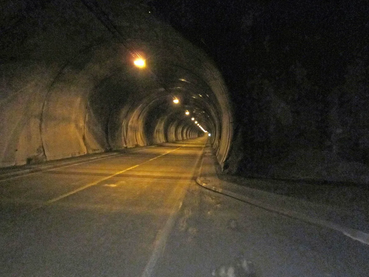 Nordkaptunnel Innenansicht