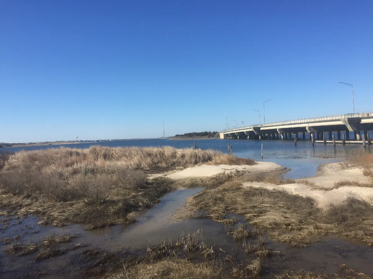 Corson’s Inlet and Russ Chatin Bridge