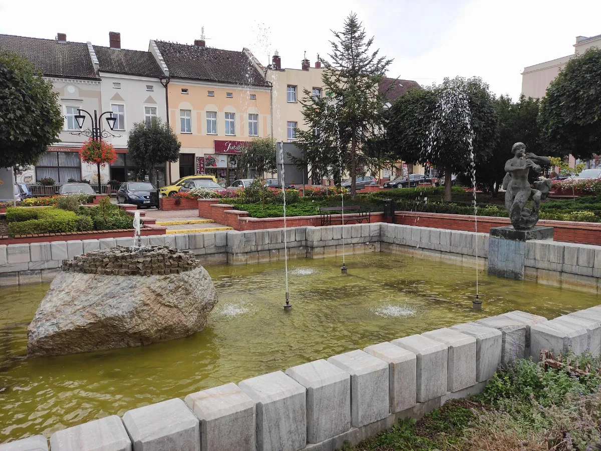 Fontána, Rynek, Krapkowice, okres Krapkowice 01