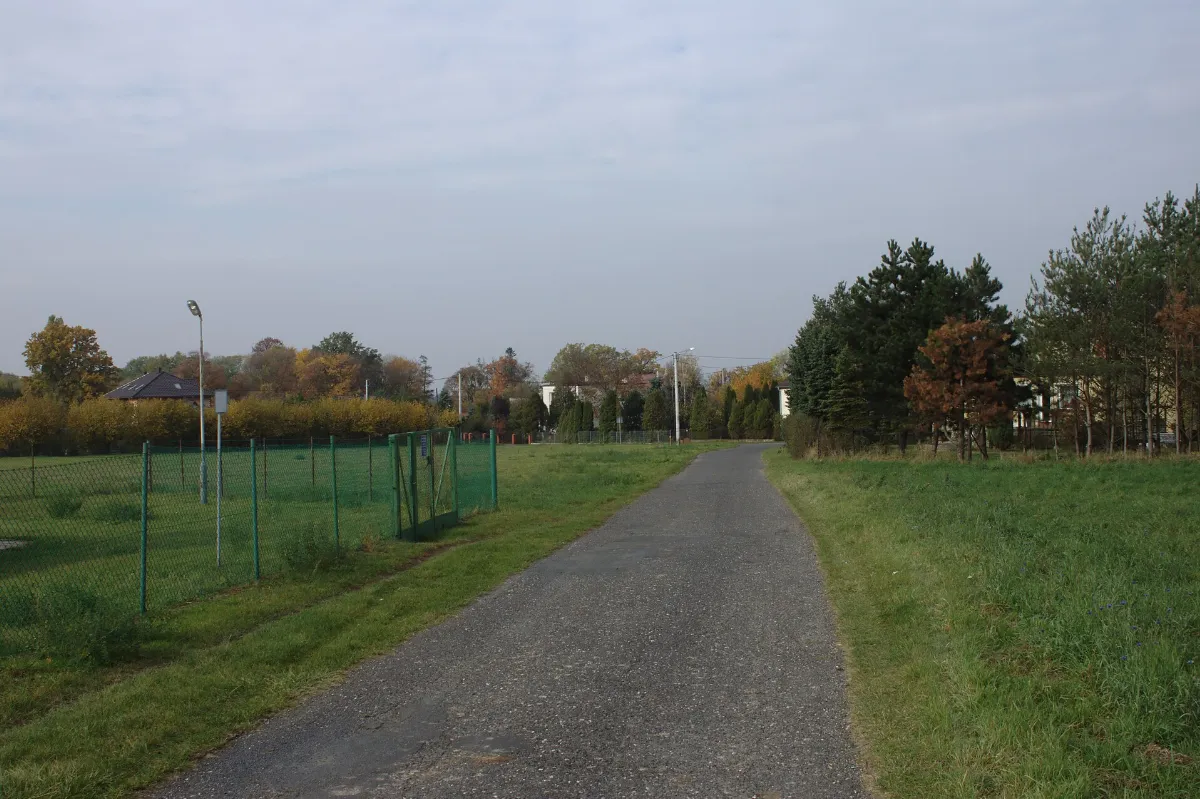 Kalinowice, jižní okraj vesnice