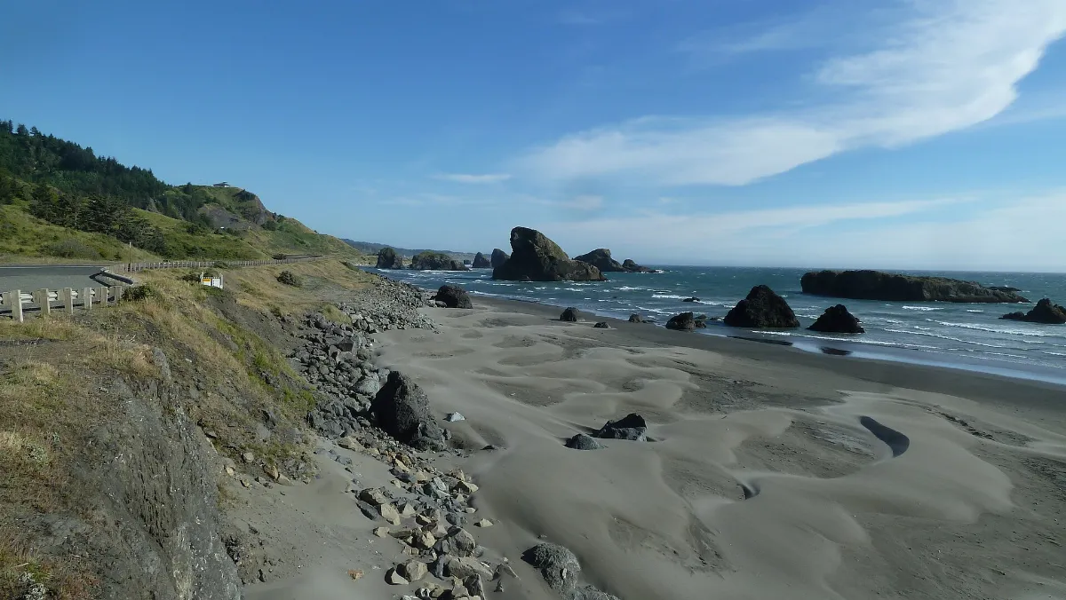 Pistol River Beach - panoramio