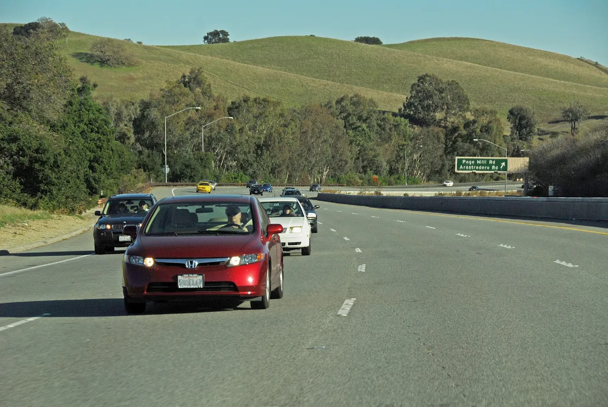 California I-280 Page Mill Road