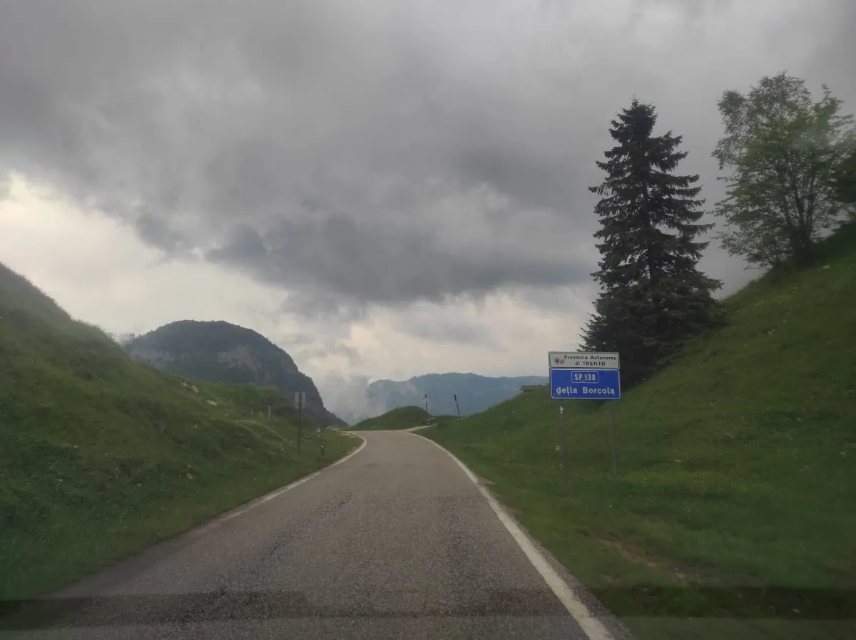 Passo della Borcola - inizio SP138