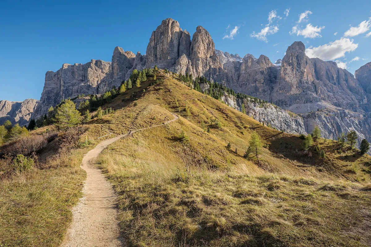 Sas dla Luesa and Murfreit among others at Passo Gardena, Trentino-Alto Adige, Italy, 2025 October