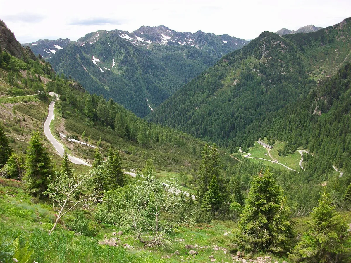 Cesta na Passo Manghen - panoramio