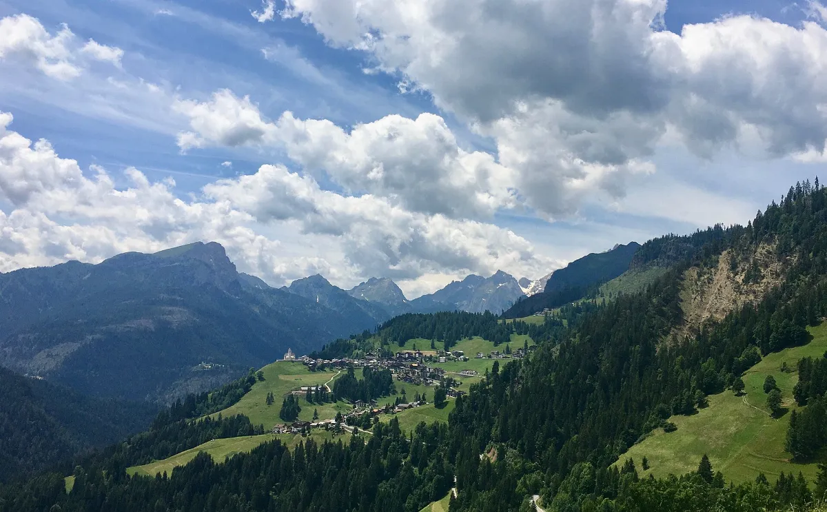 Colle Santa Lucia vista