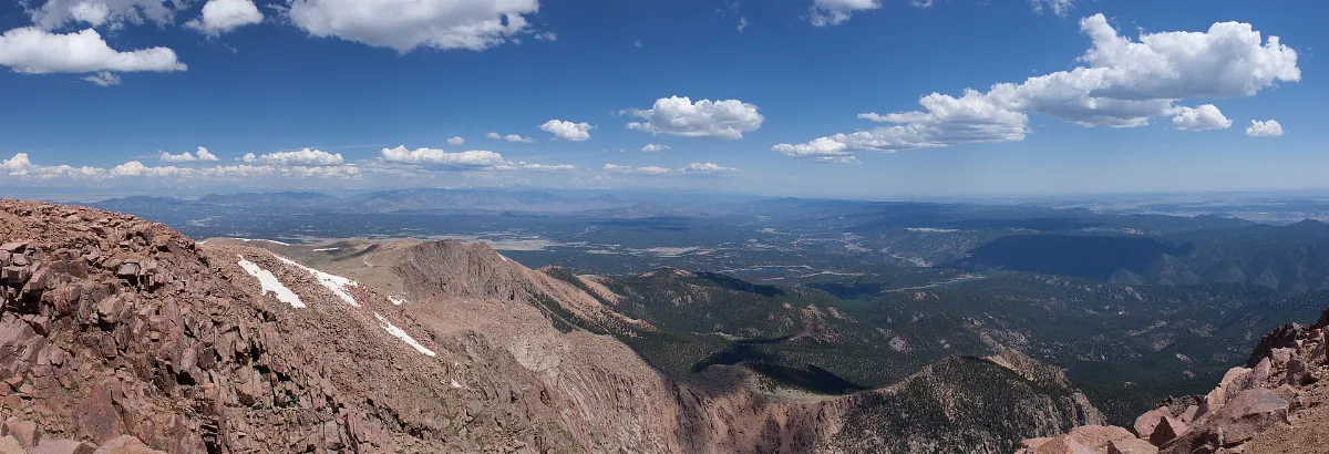 Pikes Peak Panorama From The Top (1) (5924520365)