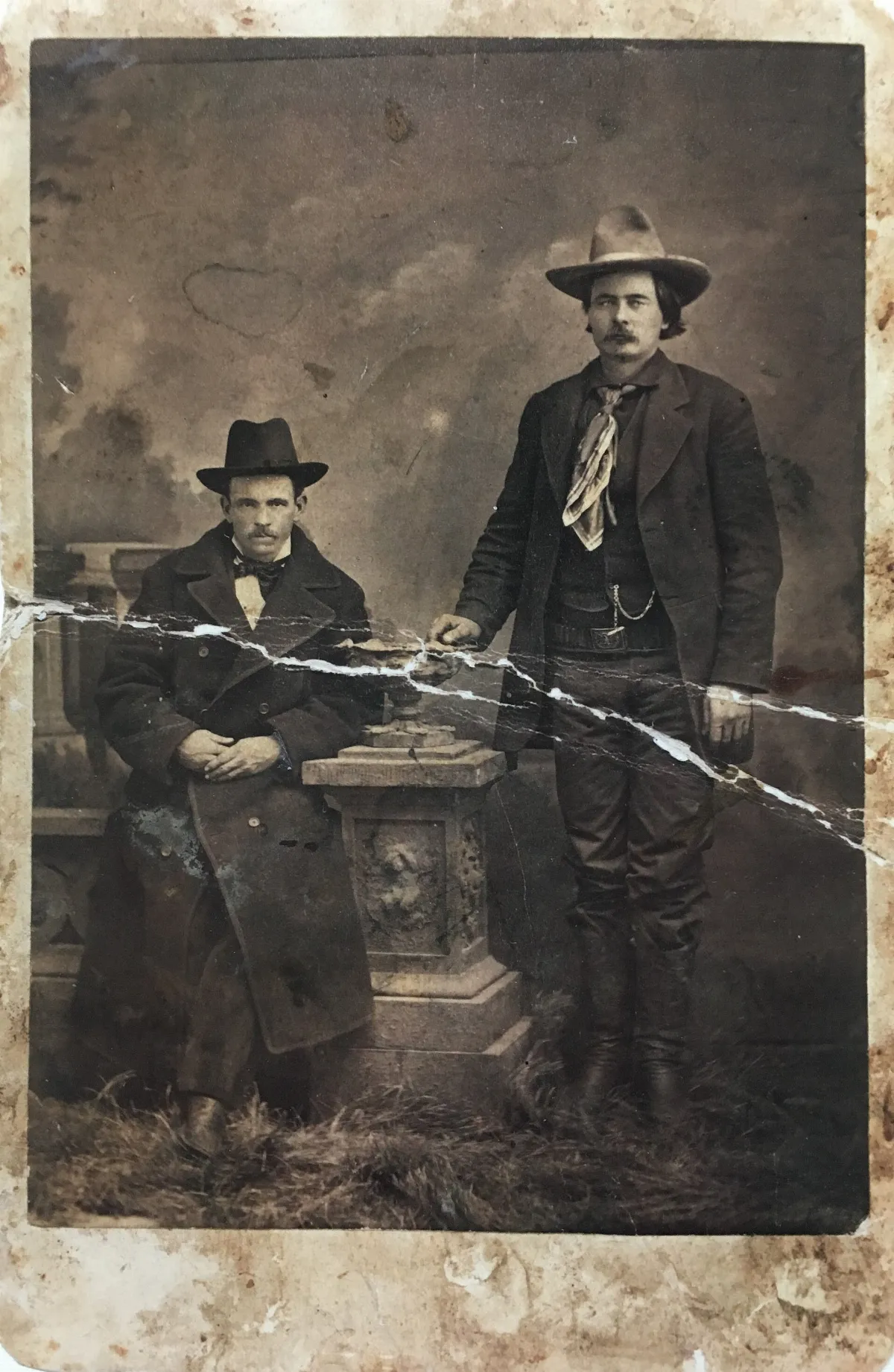 Robert Olinger with Jimmy Dolan