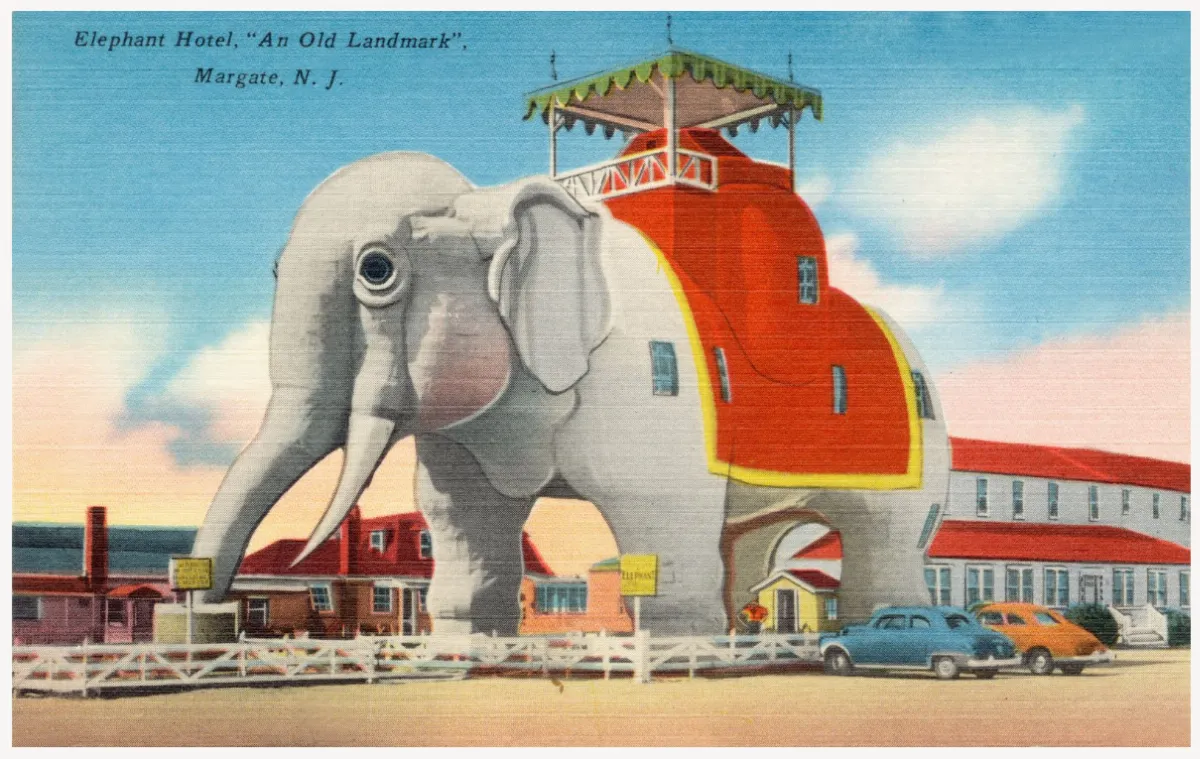 Lucy the Elephant -- about 1948 (51237980825)
