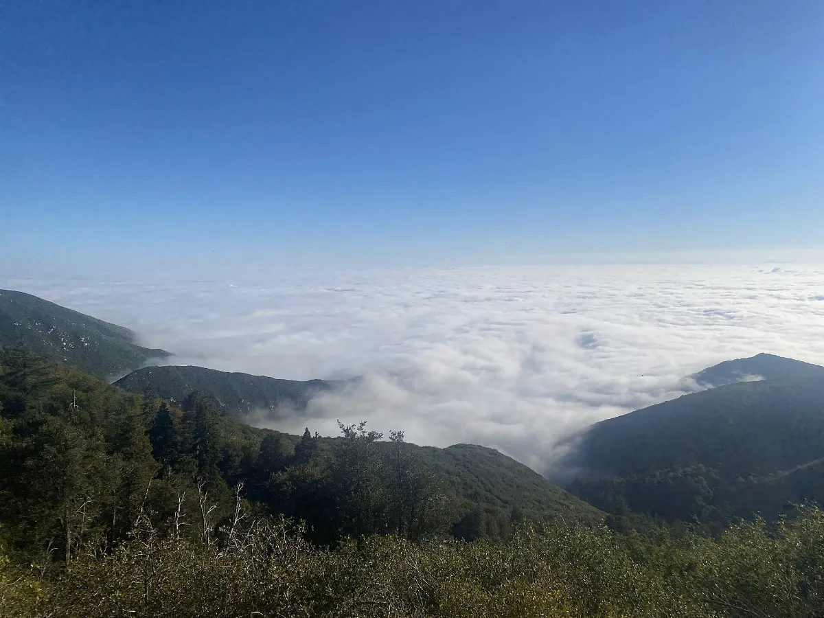 Rim of the World looking over San Bernardino Valley