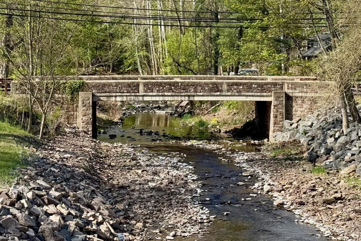 River Road Bridge over Paunnacussing Creek, Solebury Township, PA - 2026