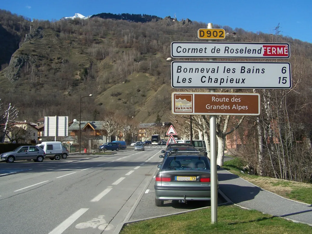 Route des Grandes Alpes (Bourg St Maurice)