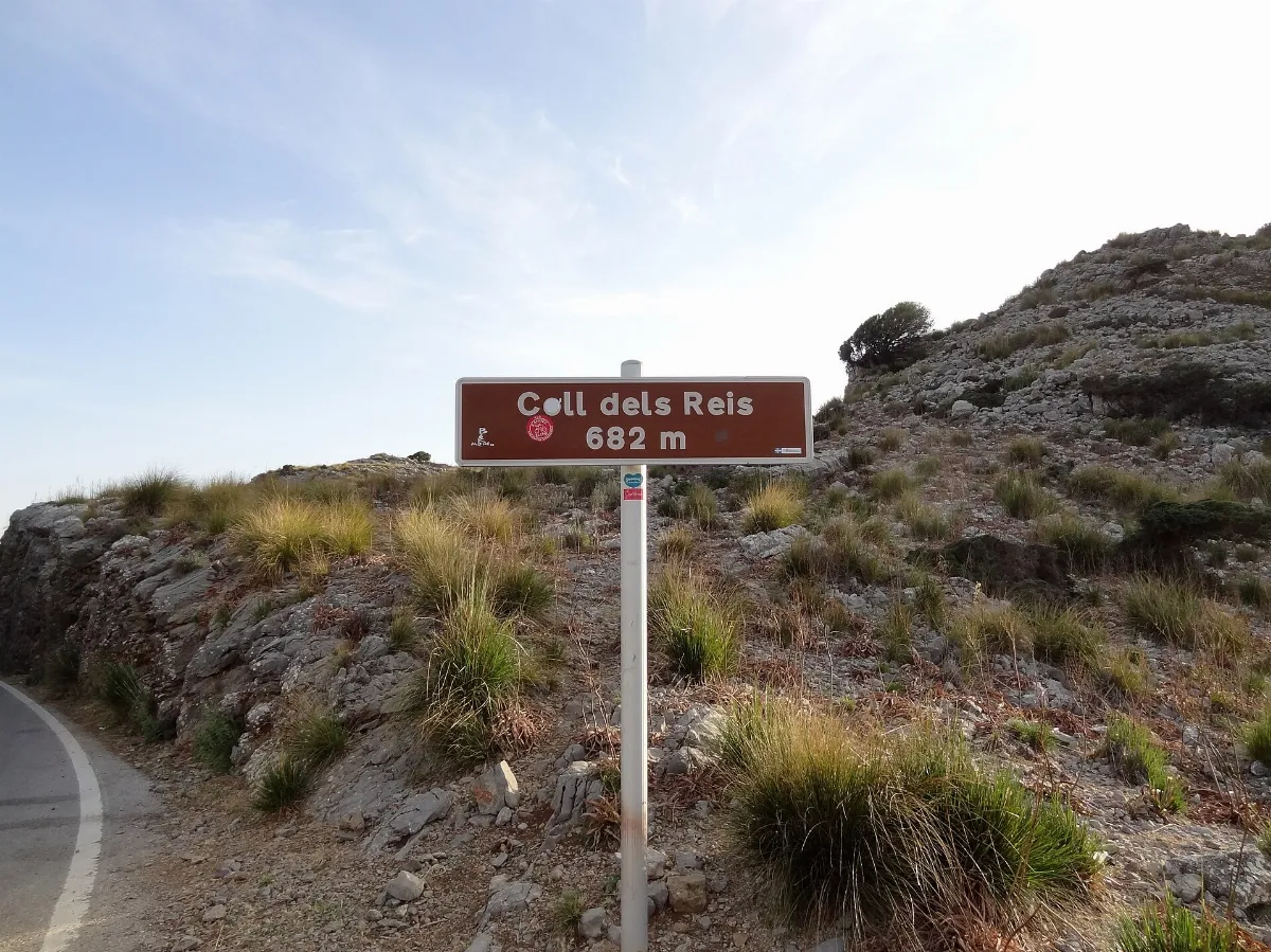 Coll dels Reis Hinweisschild 01