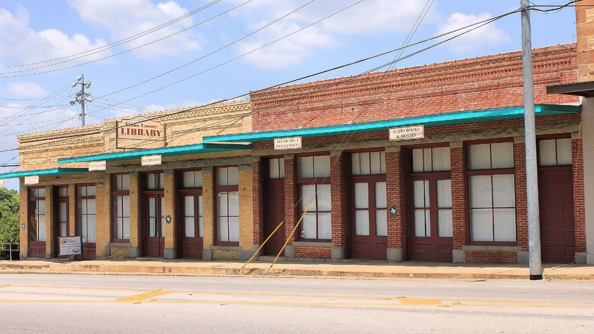Ford Street Commercial Row Llano Texas