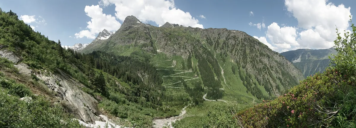 Silvretta Hochalpenstraße Panorama