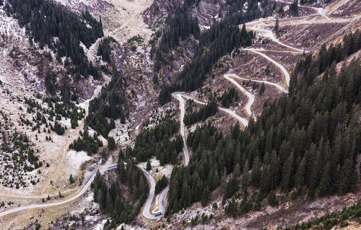 Gaschurn Silvretta Hochalpenstraße Luftbild