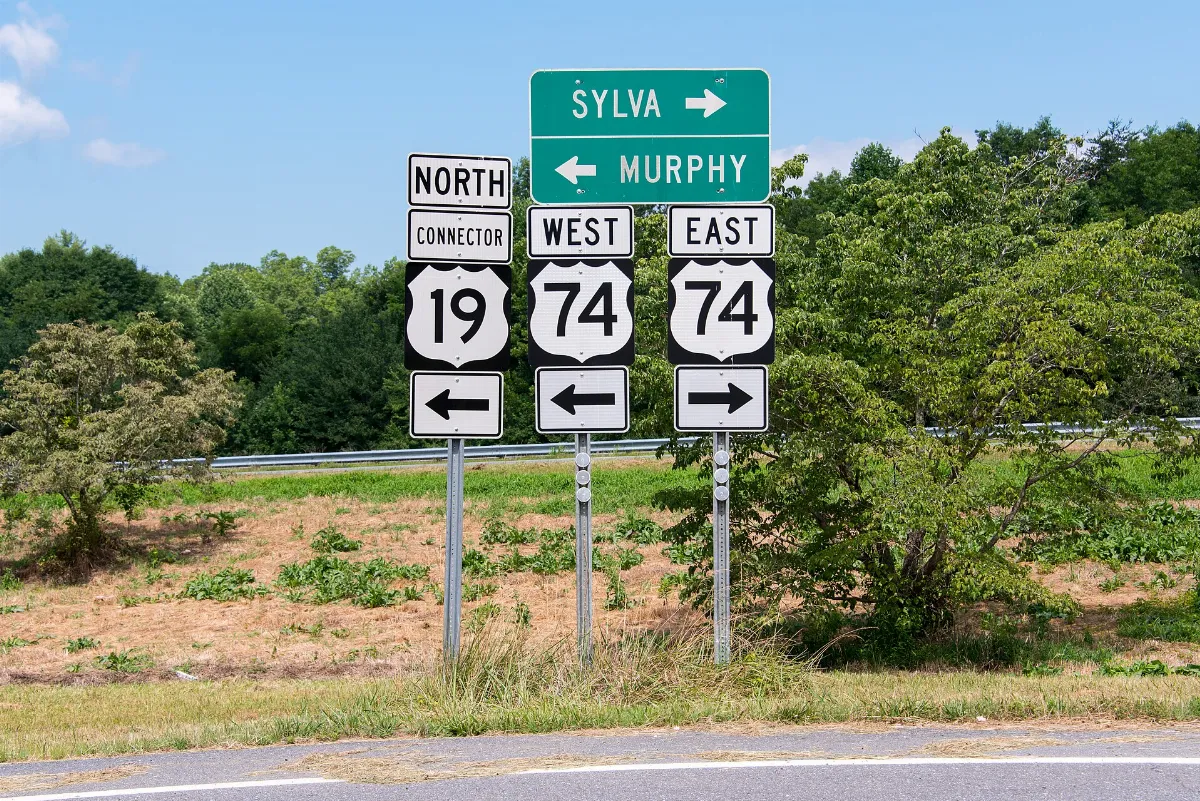 US19connUS74-Bryson City