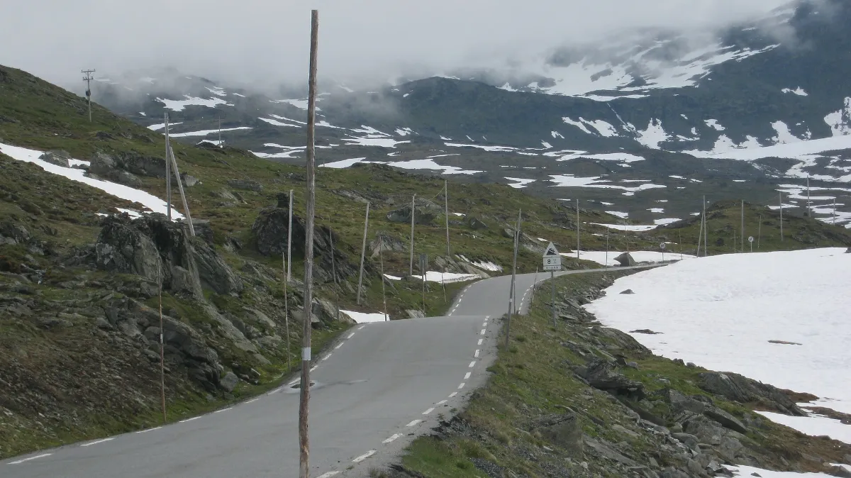 Sognefjellsvegen in July 2012