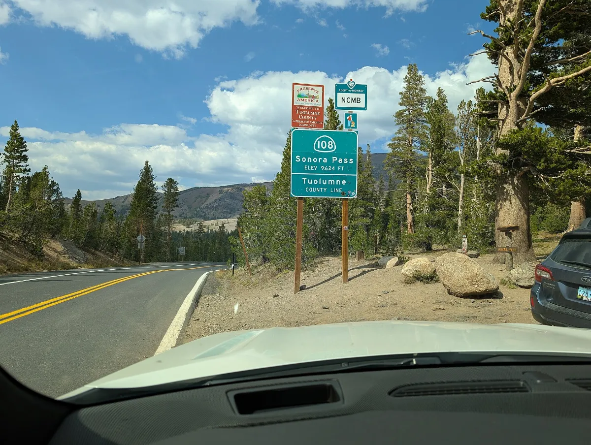 Sonora Pass 2025 Sept