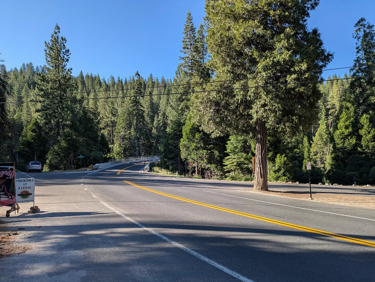 California State Route 108 in Strawberry 1