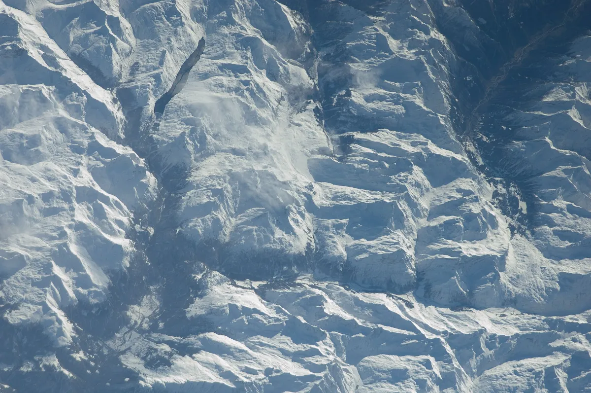 ISS022-E-5781 - View of Switzerland