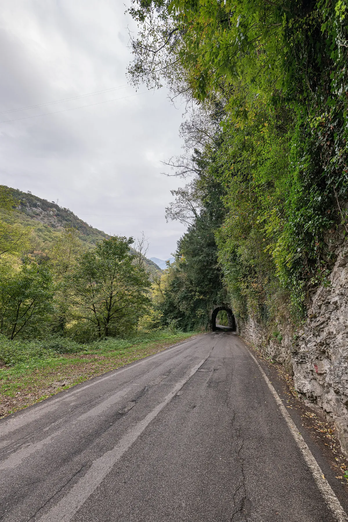 S.P. 38 (Strada della Forra) - Tremosine, Brescia, Italy - October 18, 2019