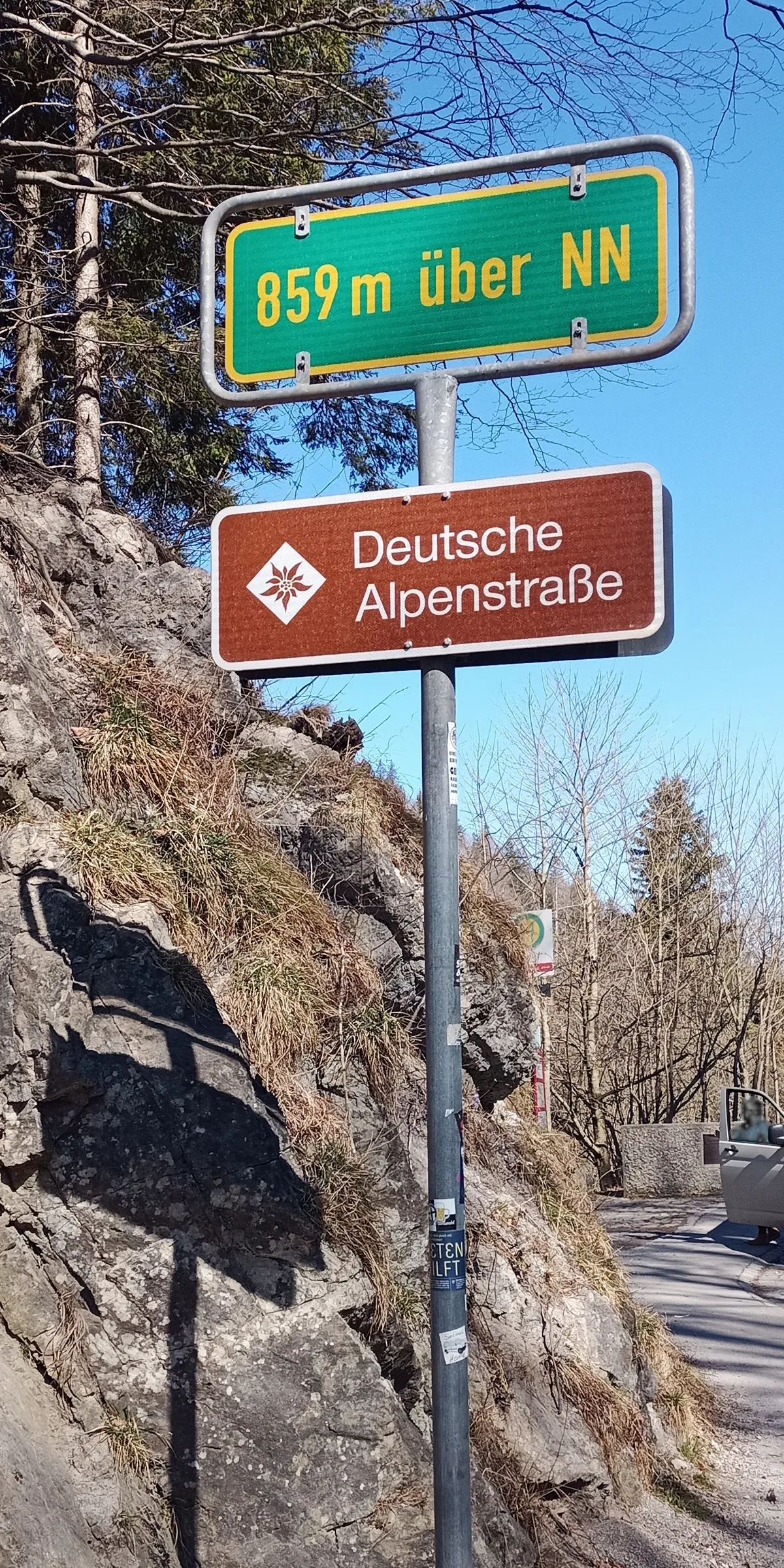 Kesselbergpass, Deutsche Alpenstraße, 2