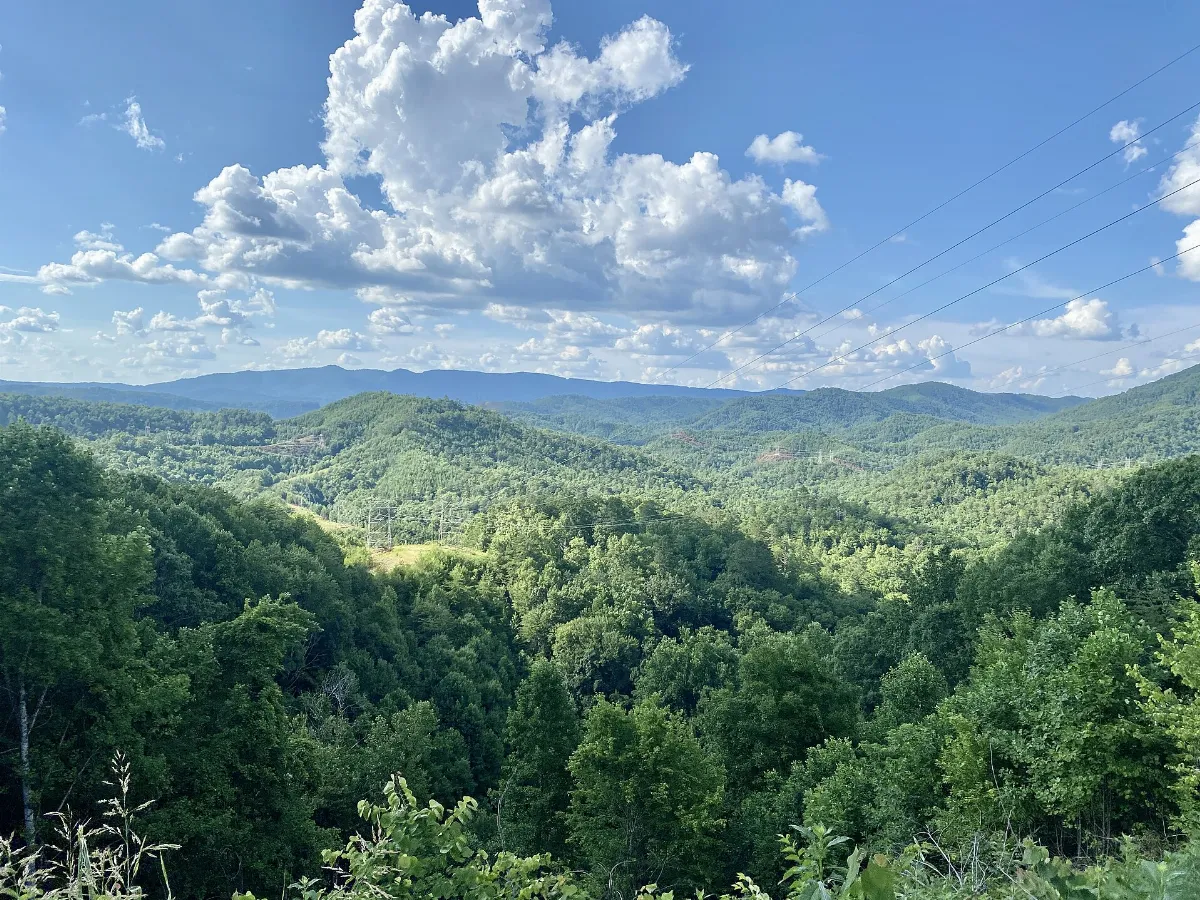 Mountains from Calderwood Dam Overlook, Vonore, TN - 52277730474