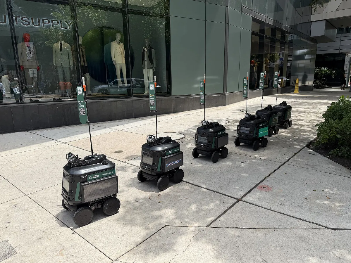 Kiwibot Delivery Robots Brickell