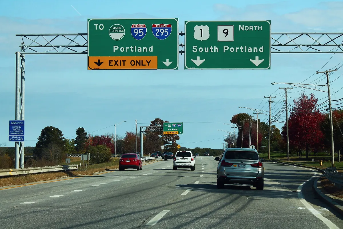 US1 ME9 North - To I-95 I-295 Turnpike (49245518587)