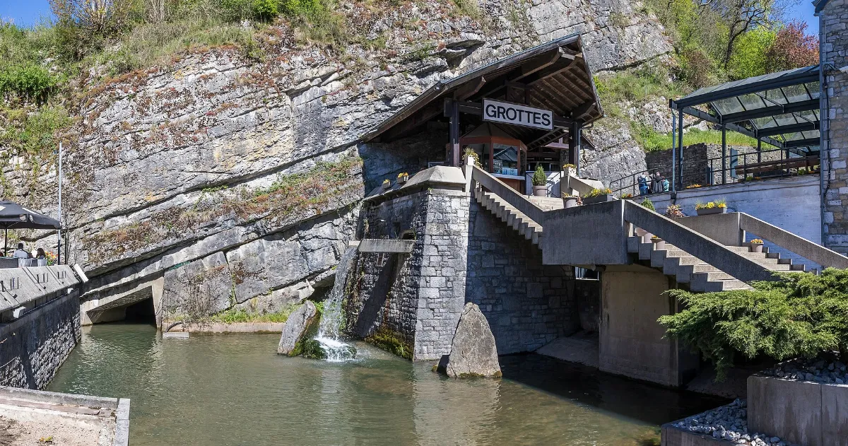 Grottes de Remouchamps - Entrée-1984