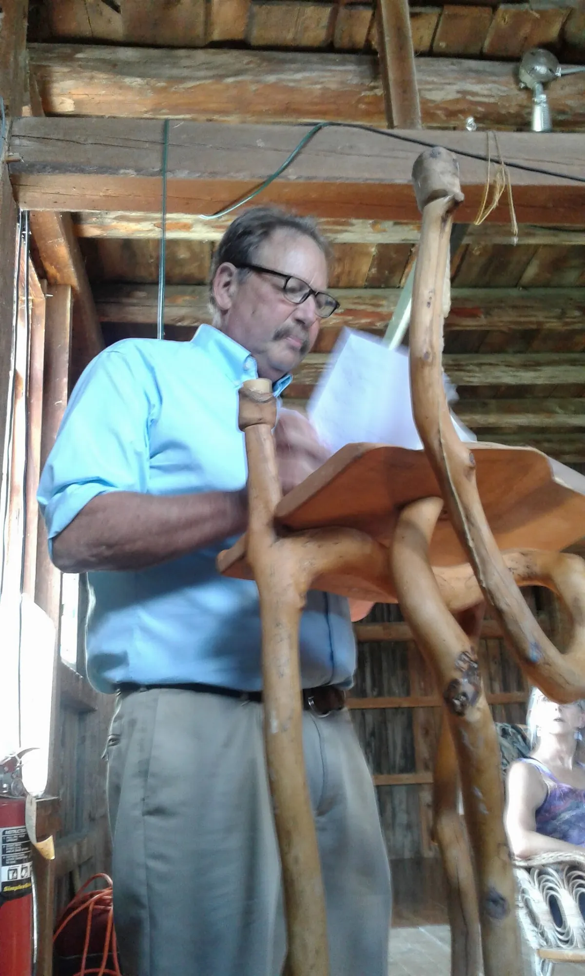 Gary Margolis Summer Festival Poetry Society of Vermont Fayston VT August 2016