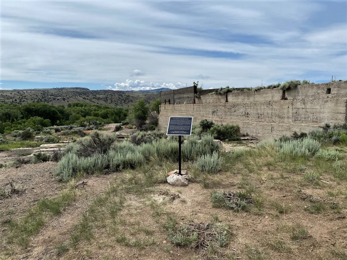 Grand Encampment Mining Region Boston Wyoming Smelter Site NRHP 73001927 Carbon County, WY