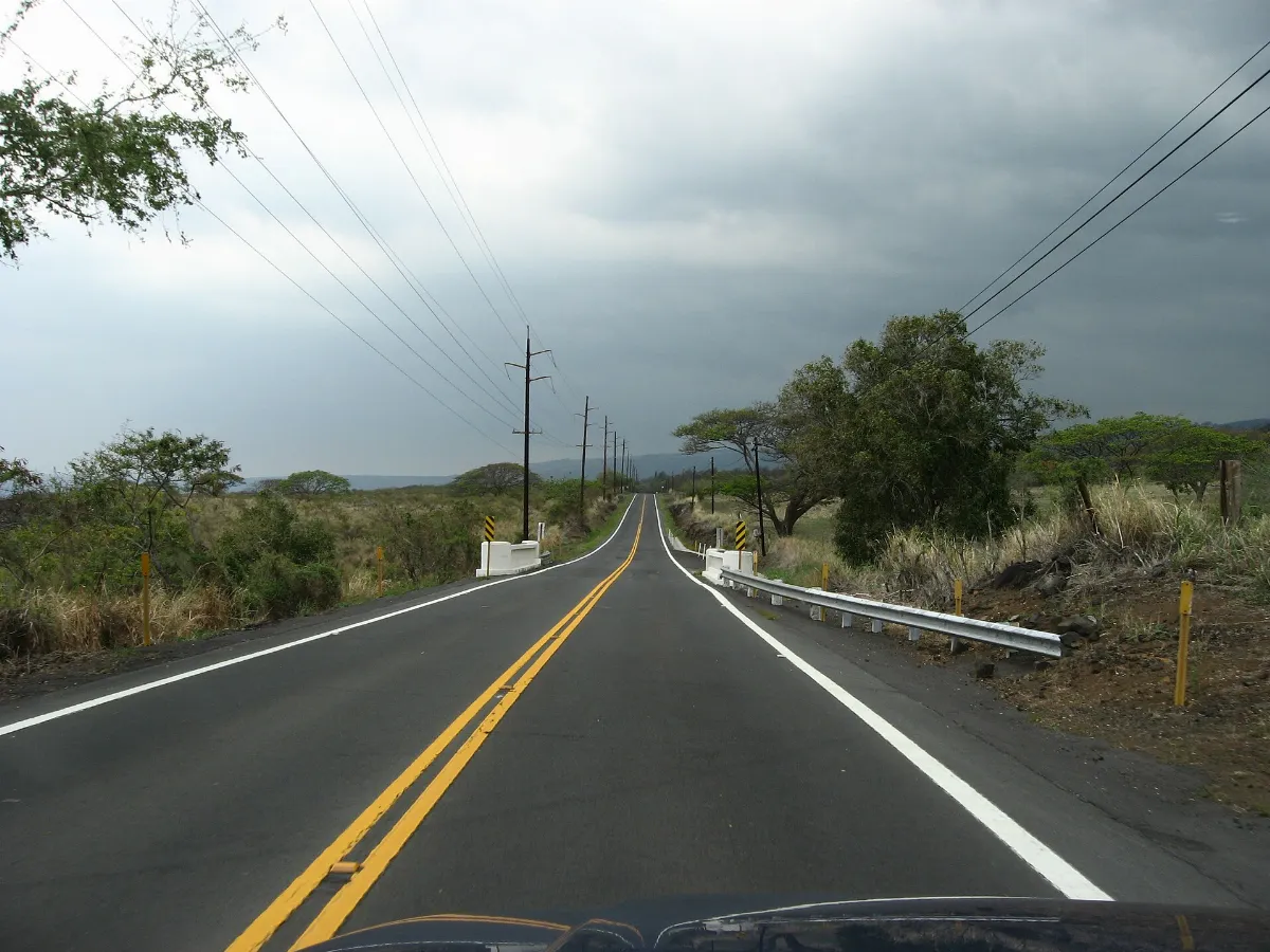 Hawaii State Route 11 Near Punalu'u Beach (4528844199)