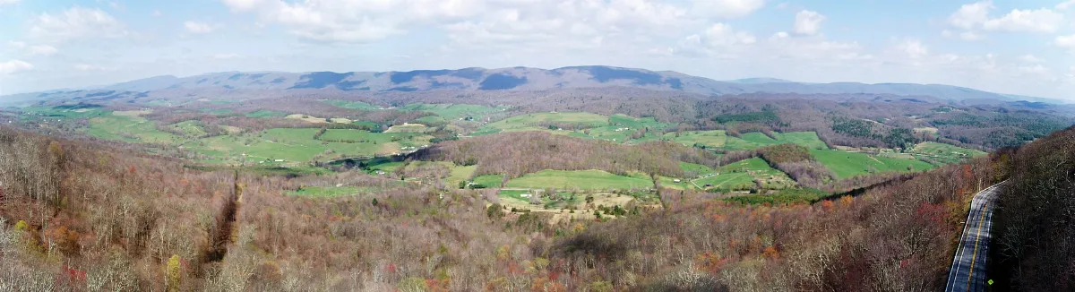 Big Walker Mountain Tower Panorama West - panoramio