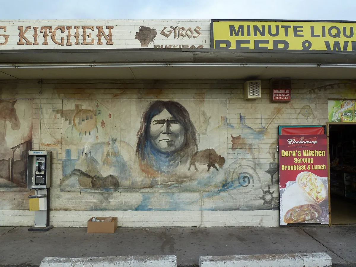 Phoenix, AZ, Dora's Kitchen, Geronimo, 2012 - panoramio