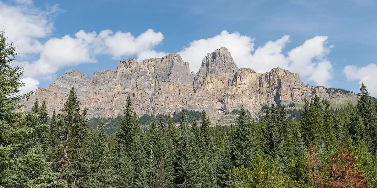 Castle Mountain, south view 20240822 1