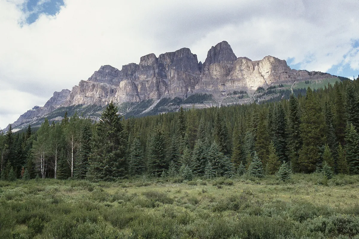 Castle Mountain - Improvement District No. 9, Alberta, Canada - July 1990