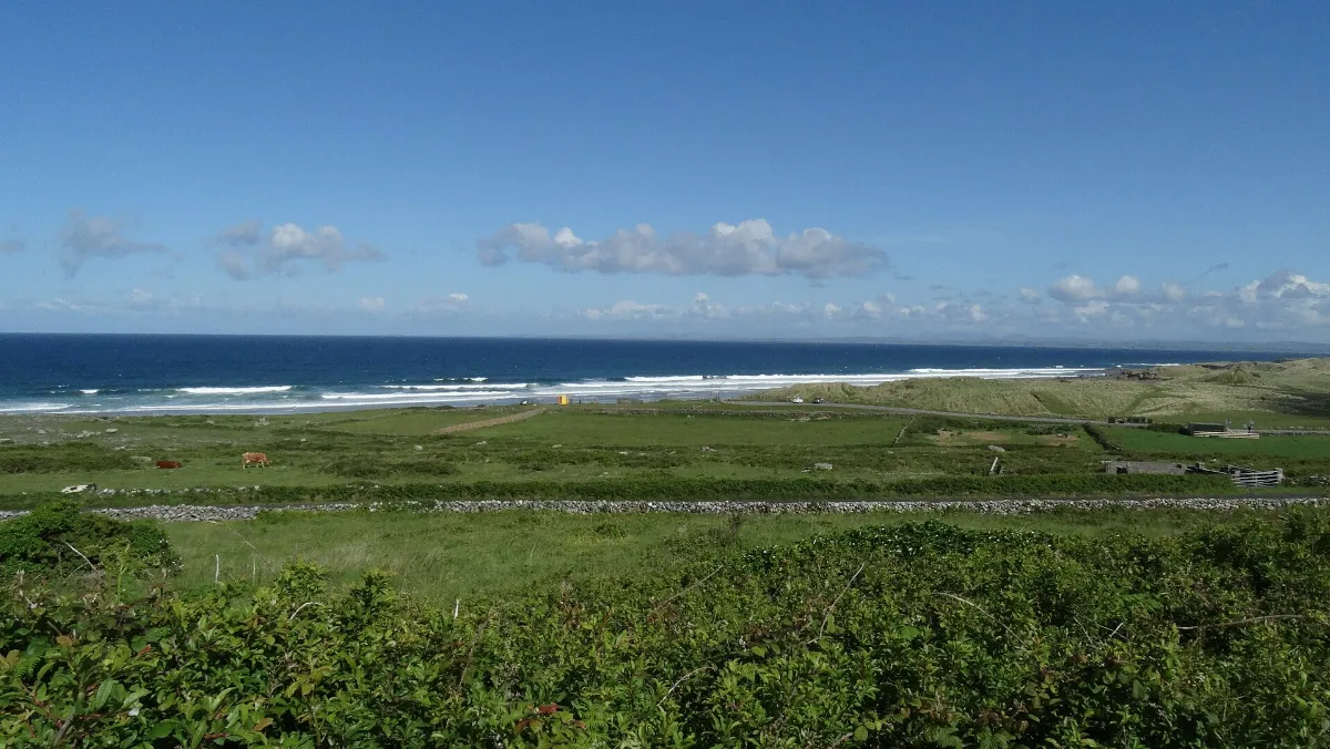 View towards Fanore Beach, Co Clare - geograph.org.uk - 5610758
