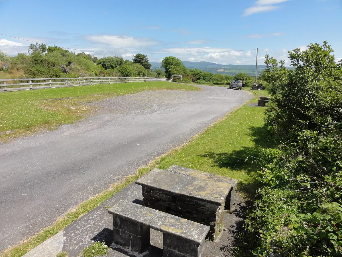 N71 parking area - geograph.org.uk - 4546956