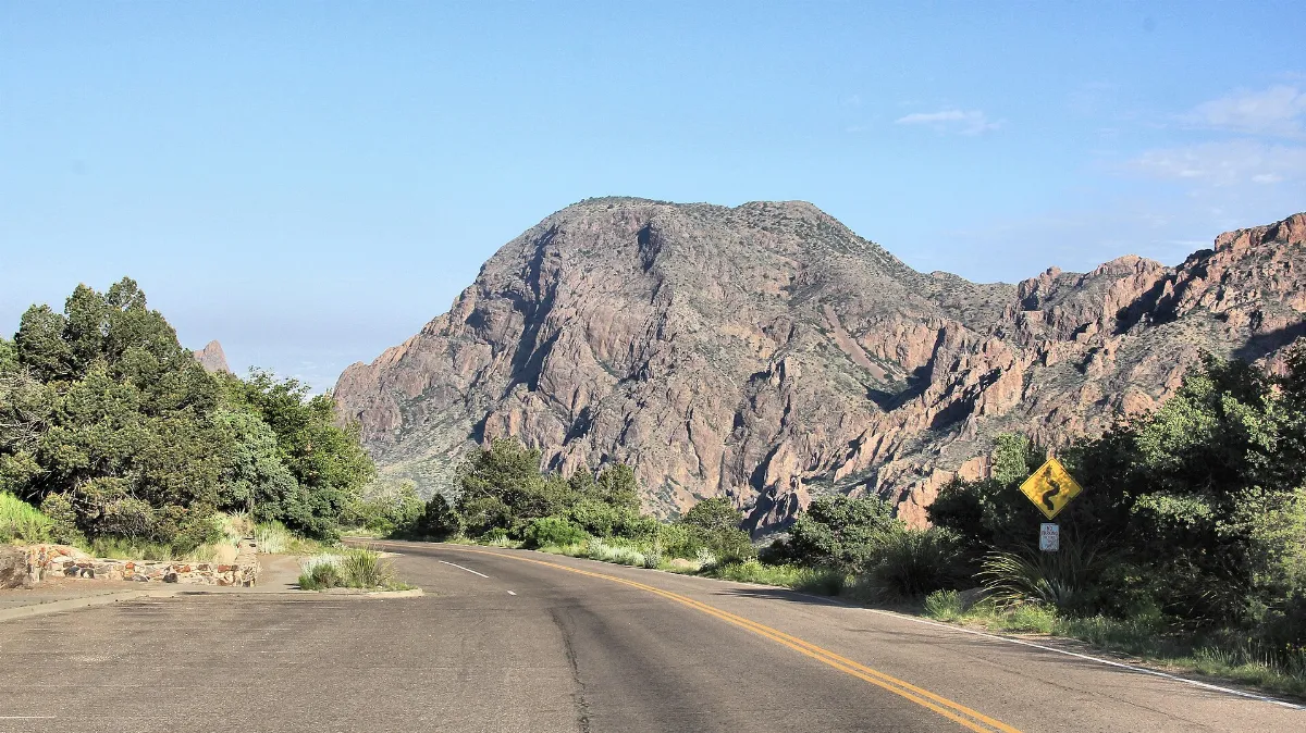 The Chisos Basin Road