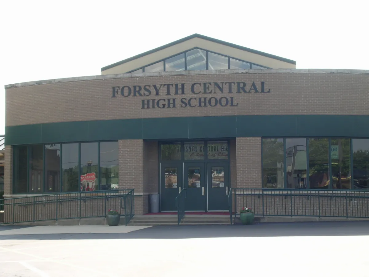 Forsyth Central High School Main Entrance