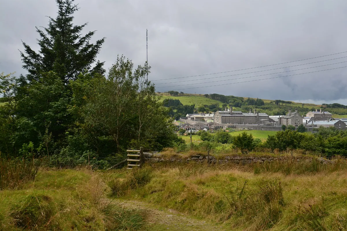 Princetown , Grassy Path - geograph.org.uk - 5487993