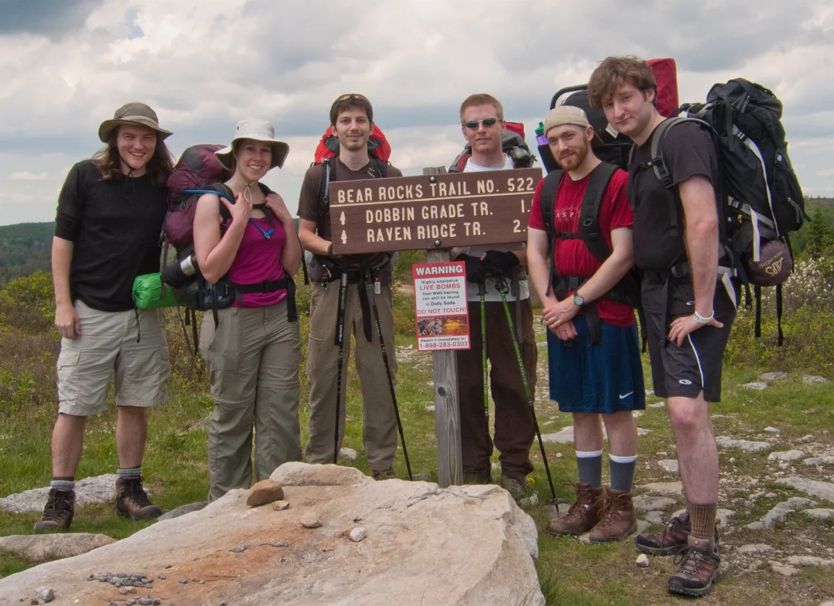 Group Photo Before Heading Out, Grant County, West Virginia