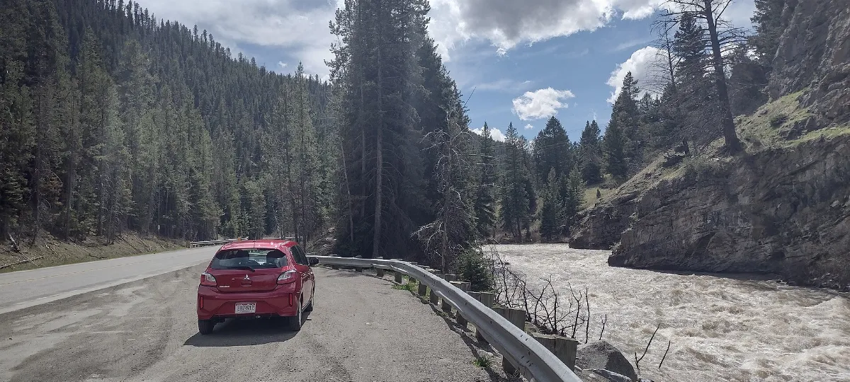 US Route 191 Bozeman to Big Sky by Gallatin River