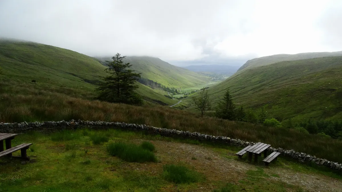 Glengesh from picnic site at top of R230 - geograph.org.uk - 6329624